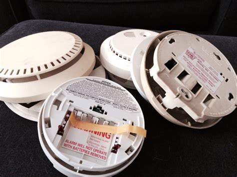 old metal house smoke detector|disposal of fire alarms.